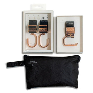 リッタグリッタ ノベルティポーチ限定セット ローズゴールド Litta Glitta【送料無料 沖縄・一部地域を除く】